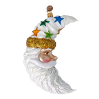 Serene Celestial Nomad | Hand-Painted Glass Ornament | Blubom 2022-088