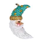 Nocturnal Star Sentinel | Hand-Painted Glass Ornament | Blubom 2022-091