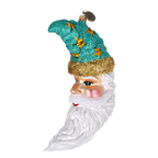 Nocturnal Star Sentinel | Hand-Painted Glass Ornament | Blubom 2022-091