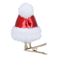 Benevolent Crimson Crest | Hand-Painted Glass Ornament | Blubom 2022-103