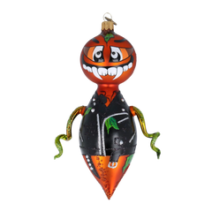 Leather-Jacket Pumpkin Guy
