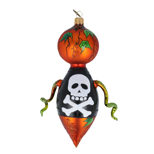 Midnight Rebel Scarecrow Premium christmas glass ornament 2022-108
