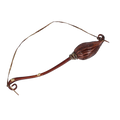 Nocturnal Spider Sweep | Hand-Painted Glass Ornament | Blubom 2022-114