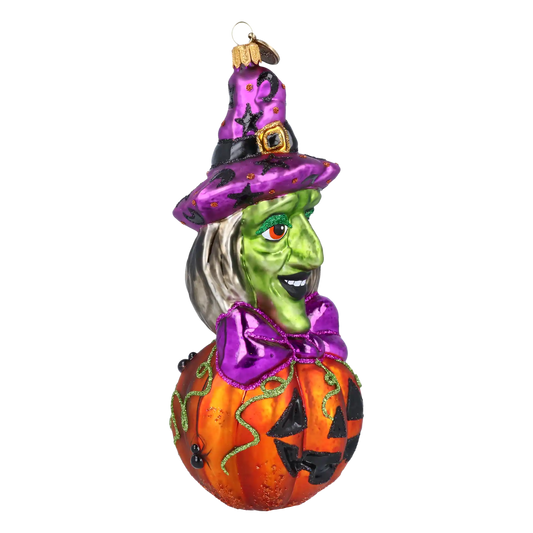 Witch on a Pumpkin