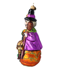 Nocturnal Harvest Sovereign | Hand-Painted Glass Ornament | Blubom 2022-116