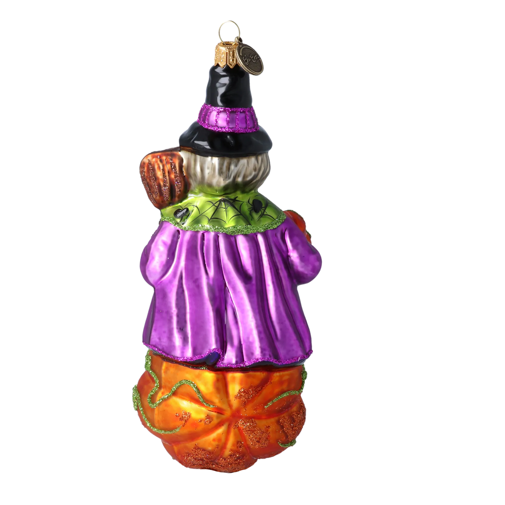 Nocturnal Harvest Sovereign | Hand-Painted Glass Ornament | Blubom 2022-116