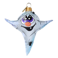 Load image into Gallery viewer, Soul - Halloween Ghost Handmade Glass Christmas ornament. 2022-121
