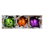 Nocturnal Spun Shadow | Hand-Painted Glass Ornament | Blubom 2022-130