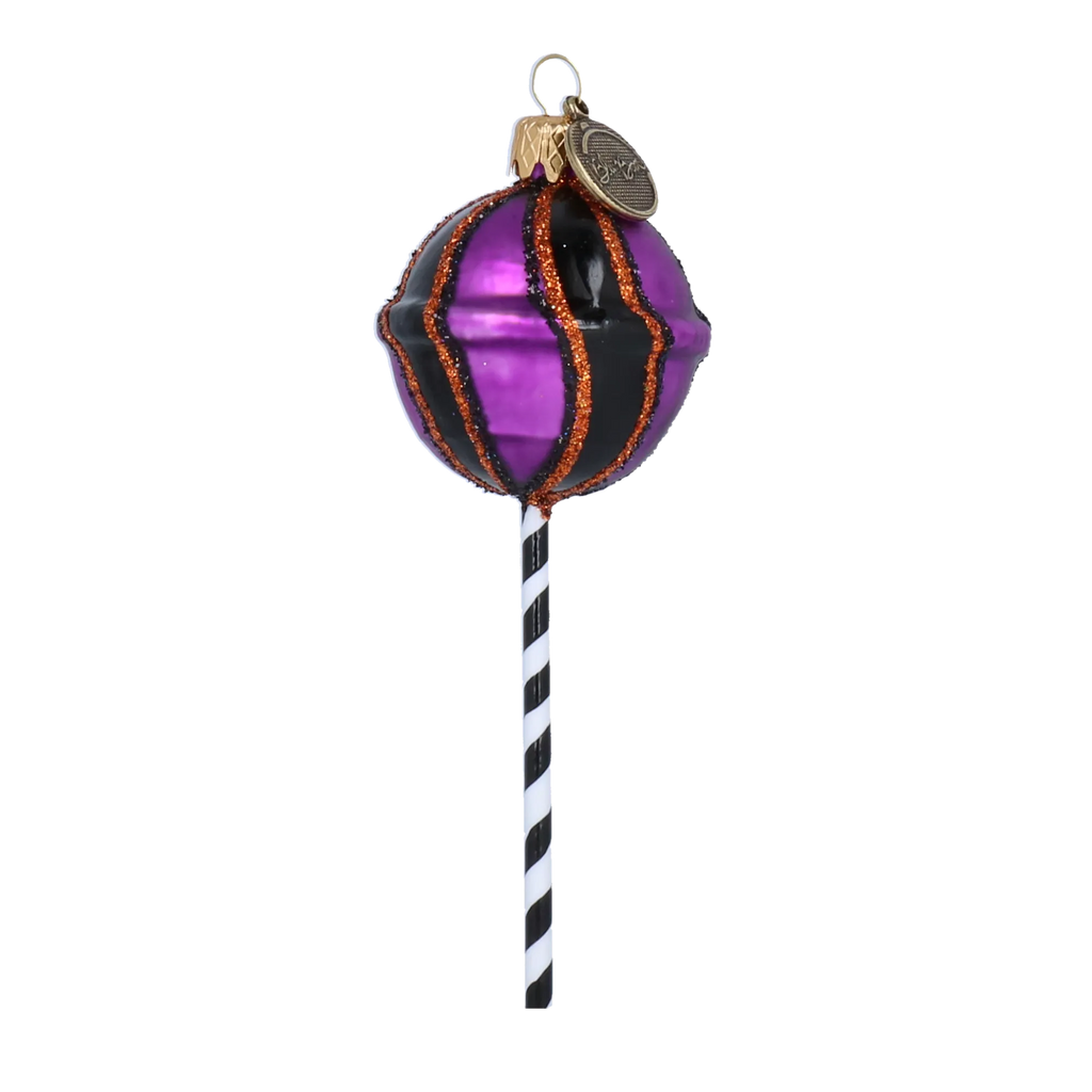 Wicked Midnight Sugar | Hand-Painted Glass Ornament | Blubom 2022-140