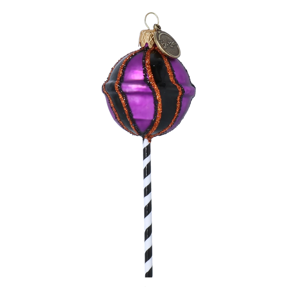 Wicked Midnight Sugar | Hand-Painted Glass Ornament | Blubom 2022-140