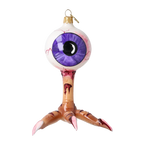 Vigilant Amethyst Talon | Hand-Painted Glass Ornament | Blubom 2022-141