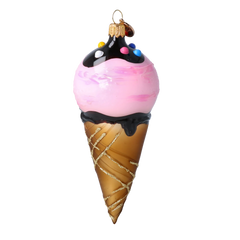 Ice Cream Cone in Strawberry
