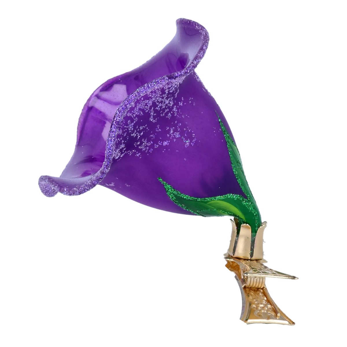 Sovereign Midnight Aria | Hand-Painted Glass Ornament | Blubom 2022-199