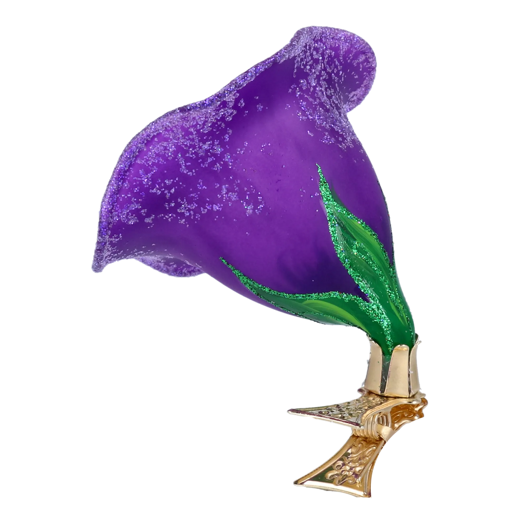 Sovereign Midnight Aria | Hand-Painted Glass Ornament | Blubom 2022-199