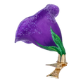 Load image into Gallery viewer, Sovereign Midnight Aria | Hand-Painted Glass Ornament | Blubom 2022-199
