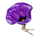 Sovereign Midnight Aria | Hand-Painted Glass Ornament | Blubom 2022-199