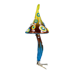 Curled-Cap Mushroom in Kaleidoscope
