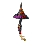 Electric Nightshade | Hand-Painted Glass Ornament | Blubom 2022-206