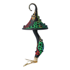 Electric Nightshade | Hand-Painted Glass Ornament | Blubom 2022-206