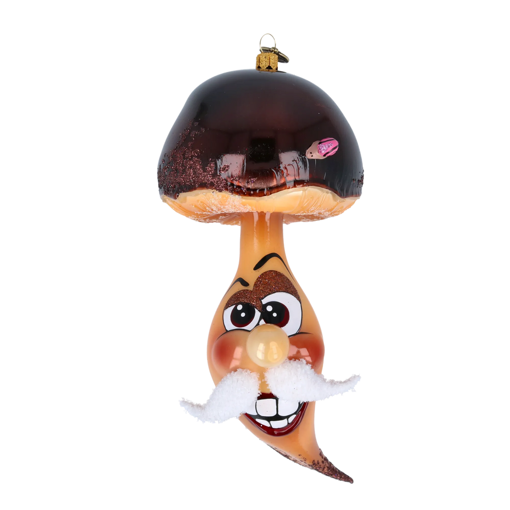 Dashing Grove Baron | Hand-Painted Glass Ornament | Blubom 2022-208