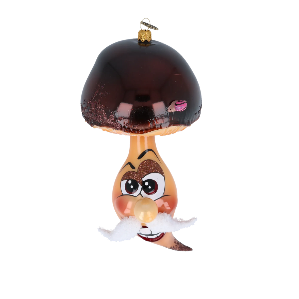 Dashing Grove Baron | Hand-Painted Glass Ornament | Blubom 2022-208