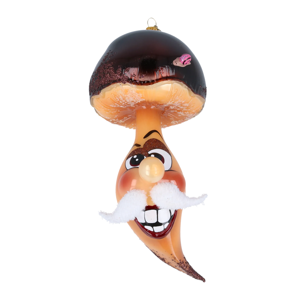 Dashing Grove Baron | Hand-Painted Glass Ornament | Blubom 2022-208