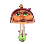 Sullen Moss Sovereign | Hand-Painted Glass Ornament | Blubom 2022-209