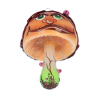 Sullen Moss Sovereign | Hand-Painted Glass Ornament | Blubom 2022-209
