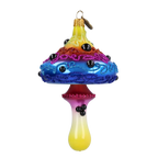 Vivid Parasol | Hand-Painted Glass Ornament | Blubom 2022-213
