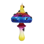 Vivid Parasol | Hand-Painted Glass Ornament | Blubom 2022-213