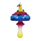 Vivid Parasol | Hand-Painted Glass Ornament | Blubom 2022-213