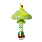 Verdant Dew Sprout | Hand-Painted Glass Ornament | Blubom 2022-216