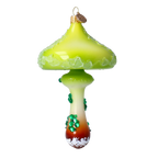Verdant Dew Sprout | Hand-Painted Glass Ornament | Blubom 2022-216