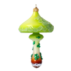 Verdant Dew Sprout | Hand-Painted Glass Ornament | Blubom 2022-216