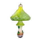 Verdant Dew Sprout | Hand-Painted Glass Ornament | Blubom 2022-216