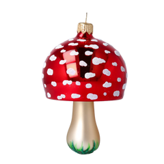 Glossy Toadstool Domed Mushroom