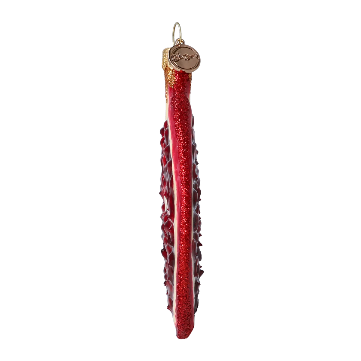 Garnet Seed Abundance | Hand-Painted Glass Ornament | Blubom 2022-235