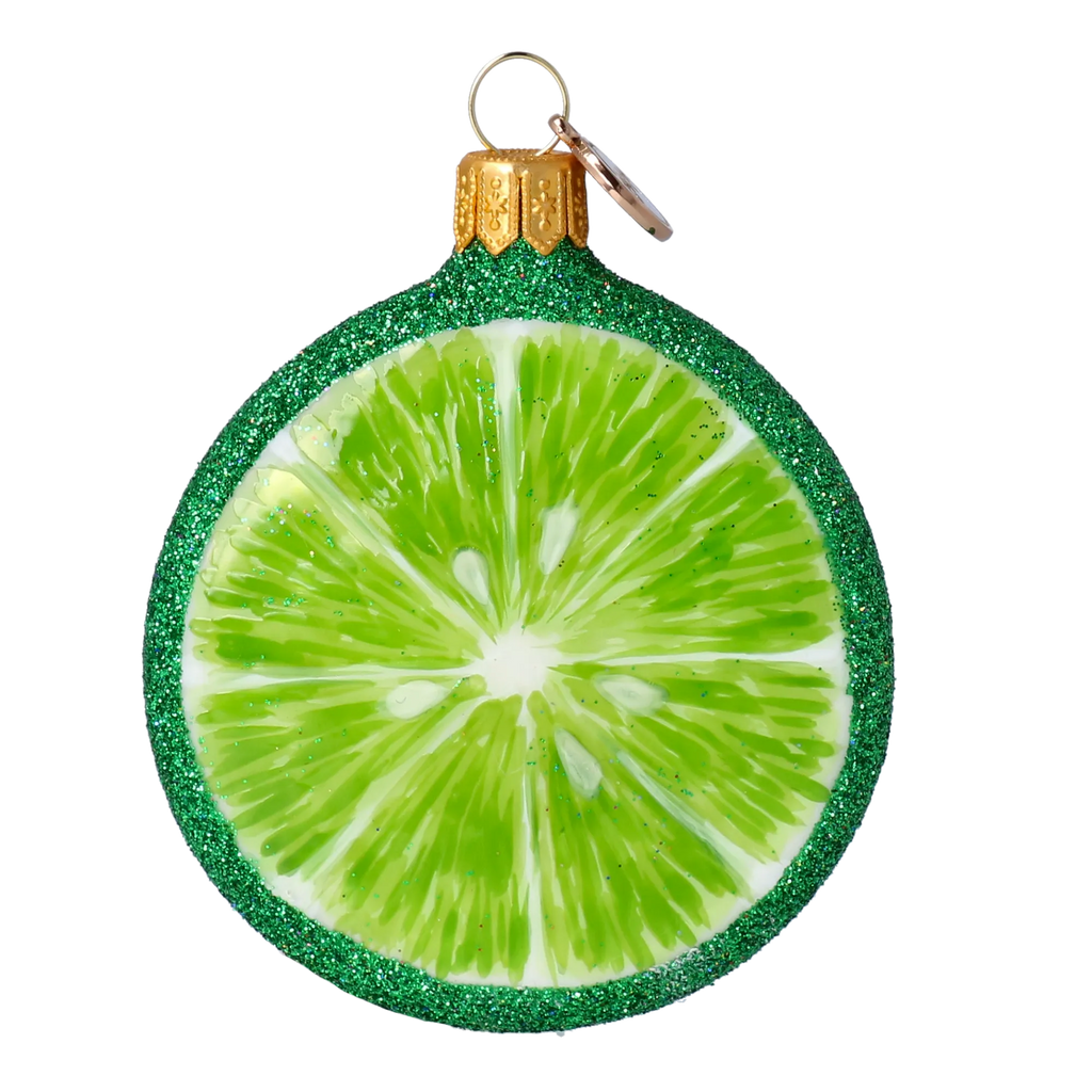 Verdant Pulse | Hand-Painted Glass Ornament | Blubom 2022-242
