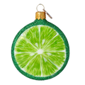 Verdant Pulse | Hand-Painted Glass Ornament | Blubom 2022-242