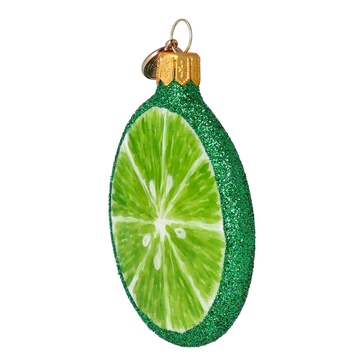 Verdant Pulse | Hand-Painted Glass Ornament | Blubom 2022-242
