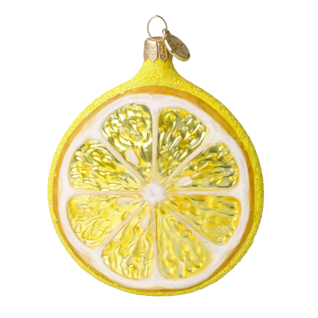 Citrus Radiance | Hand-Painted Glass Ornament | Blubom 2022-243