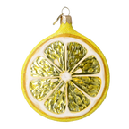 Citrus Radiance | Hand-Painted Glass Ornament | Blubom 2022-243