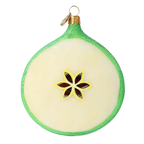 Hidden Orchard Bloom | Hand-Painted Glass Ornament | Blubom 2022-244