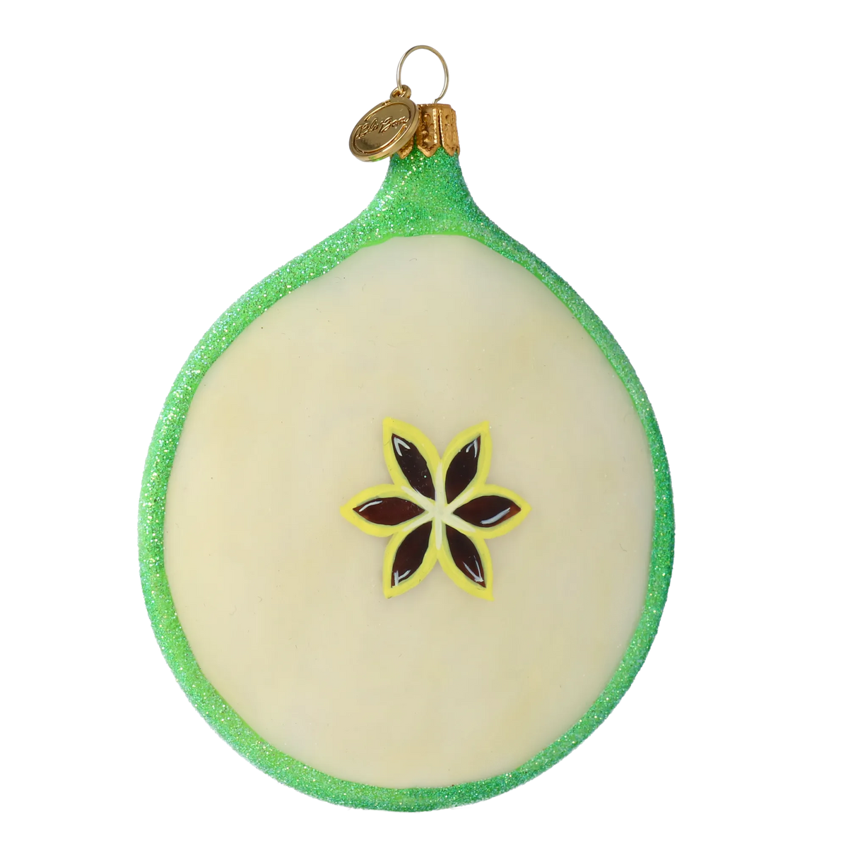 Hidden Orchard Bloom | Hand-Painted Glass Ornament | Blubom 2022-244
