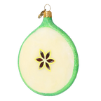 Hidden Orchard Bloom | Hand-Painted Glass Ornament | Blubom 2022-244