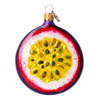 Sultry Maracuja | Hand-Painted Glass Ornament | Blubom 2022-247