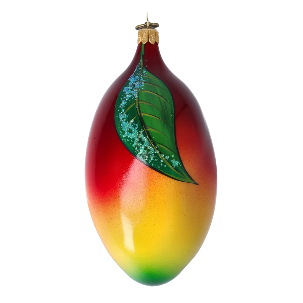 Sultry Nectar Solstice | Hand-Painted Glass Ornament | Blubom 2022-255