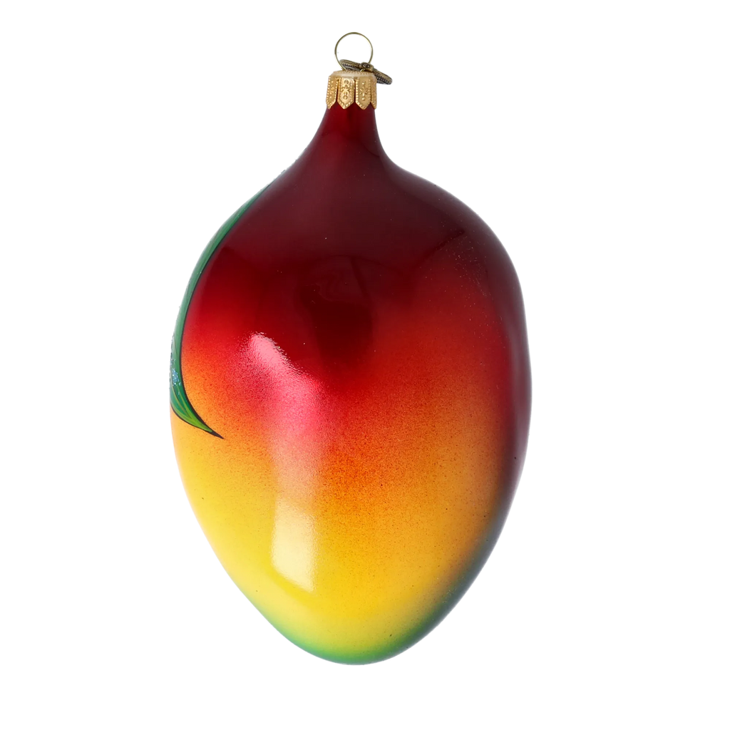 Sultry Nectar Solstice | Hand-Painted Glass Ornament | Blubom 2022-255