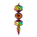 Amethyst Aurora | Hand-Painted Glass Ornament | Blubom 2022-256
