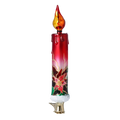 Solitary Petal Vigil | Hand-Painted Glass Ornament | Blubom 2022-263